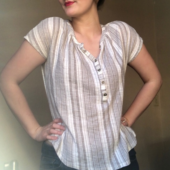 ๐ผ{ lucky brand } minimalist petite top - Picture 4 of 7